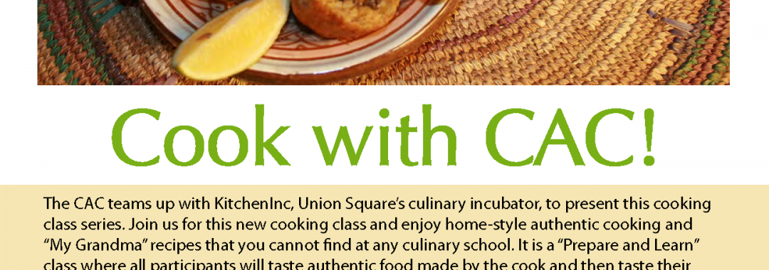 Cook with CAC Jan. 30, 2015